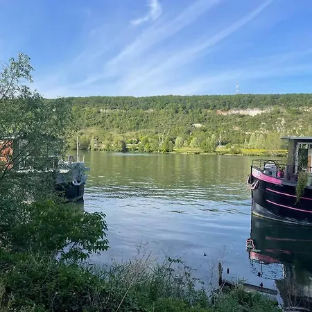 別荘 Maison Fleurs De Lys, Climatisee, Wifi Et Parking Privee Gratuit, Lave-linge, Giverny *